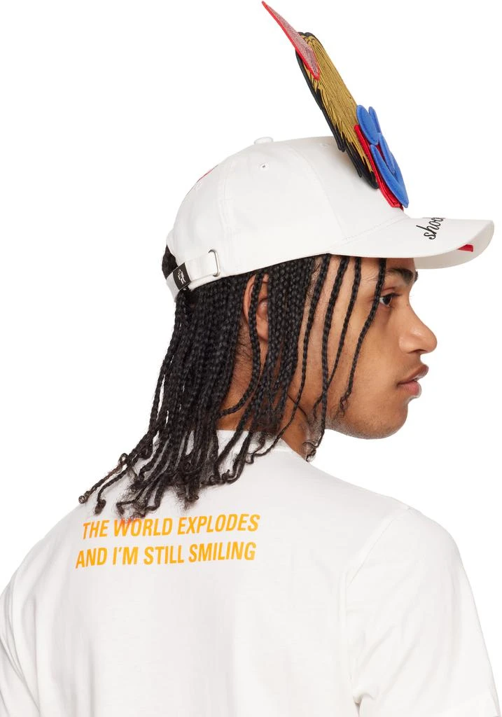 Walter Van Beirendonck White Smiley Cap 3