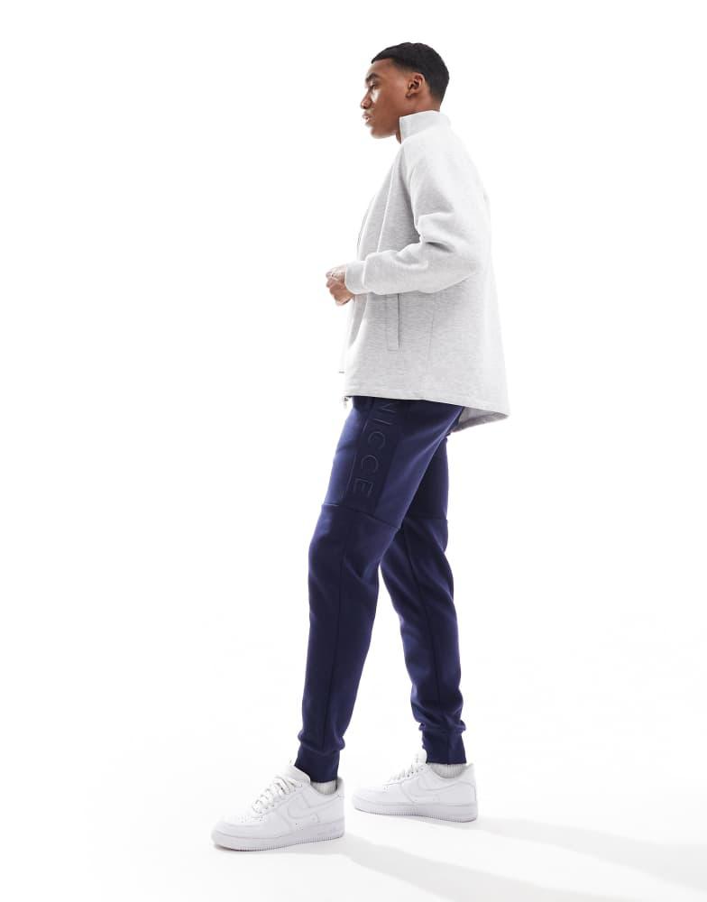 NICCE Nicce logo joggers in navy