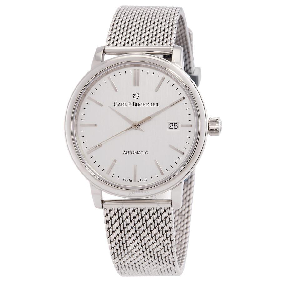 Carl F. Bucherer Adamavi Automatic Silver Dial Men's Watch 00.10314.08.13.21