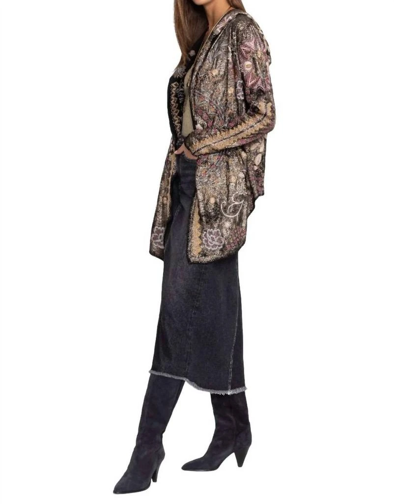 Johnny Was Johnny Was - Biya Metallic Short Hoodie 2