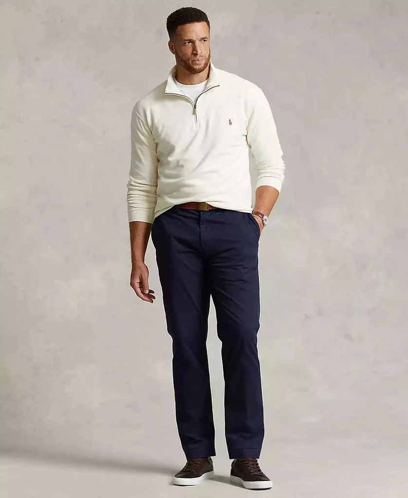 Ralph Lauren Men's Big & Tall Estate-Rib Quarter-Zip Pullover 4