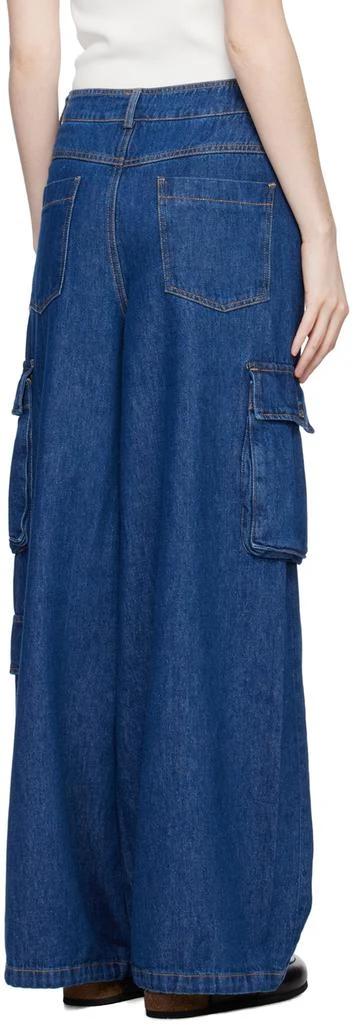 The Frankie Shop Blue Hailey Jeans 3