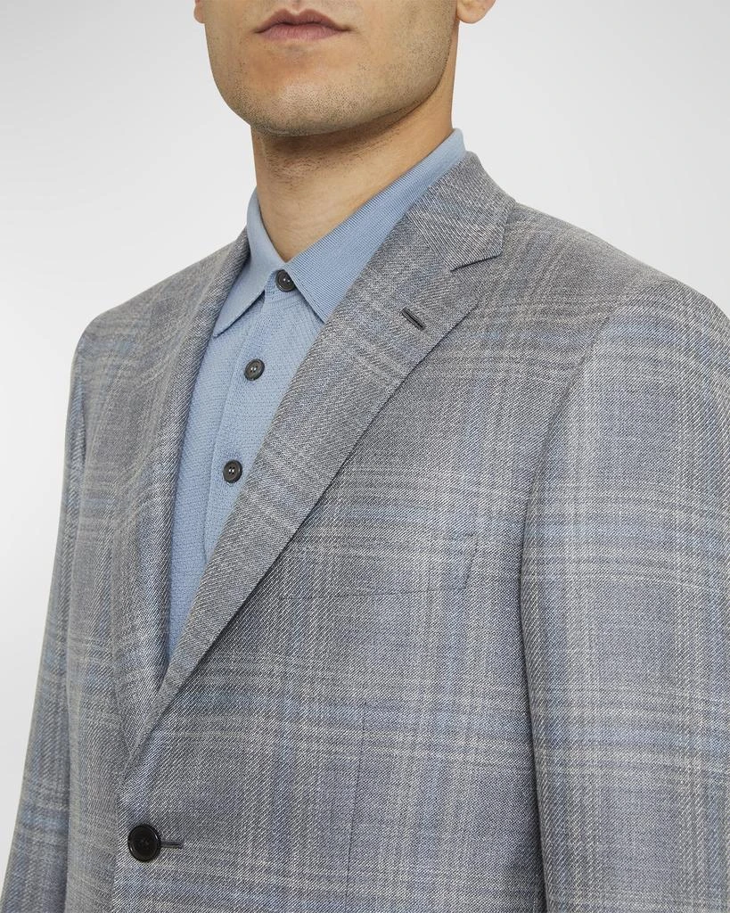 Brioni Men's Plaid Wool-Blend Sport Coat 2