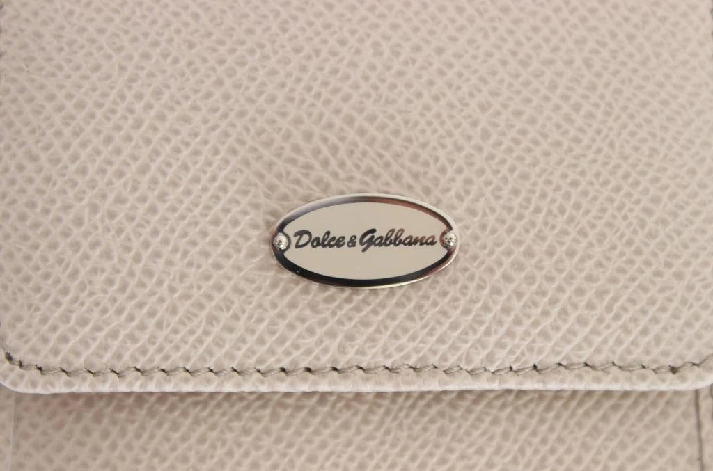 Dolce & Gabbana Sleek  Leather Condom Case Men's Wallet 4