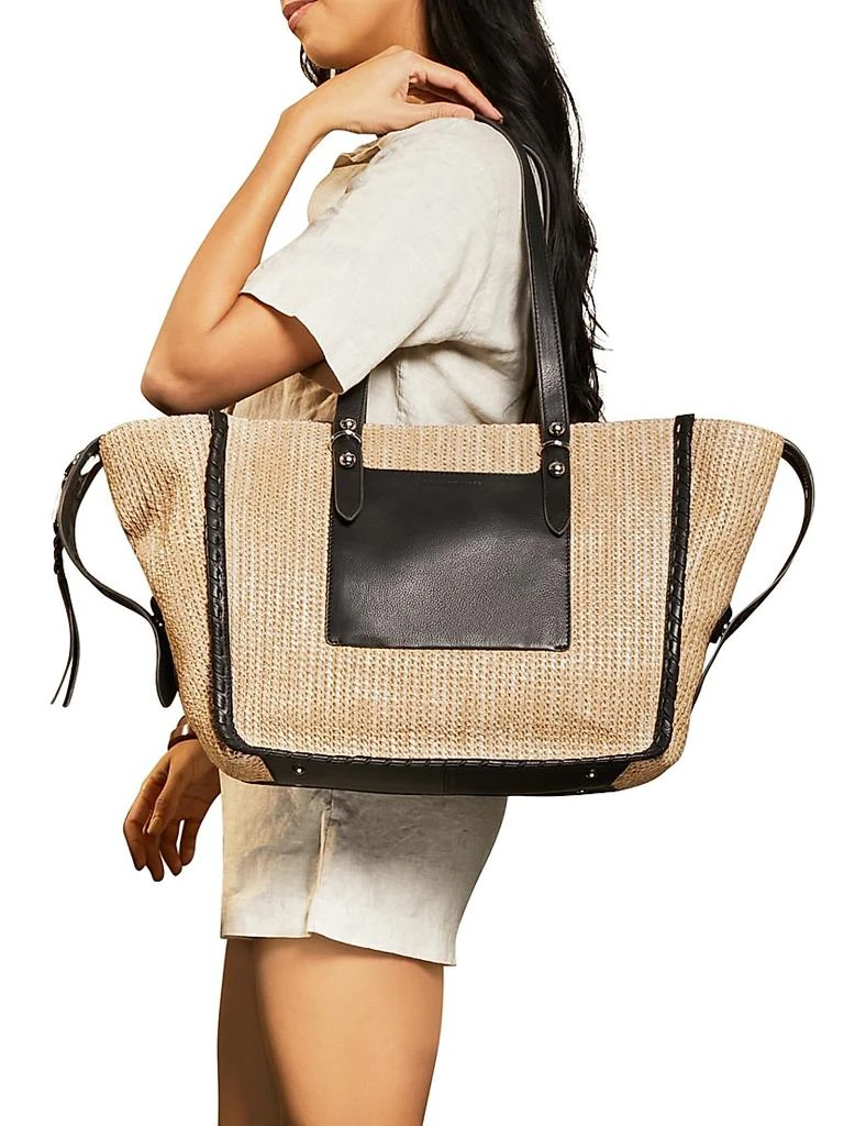 Aimee Kestenberg Casablanca Raffia Large Tote Bag 2