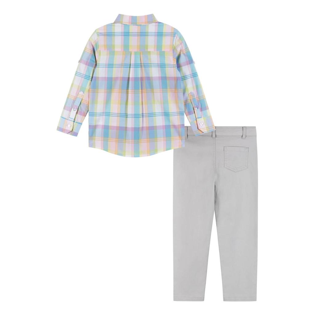 Andy & Evan Andy & Evan - Boy's Buttondown Shirt & Pants Set