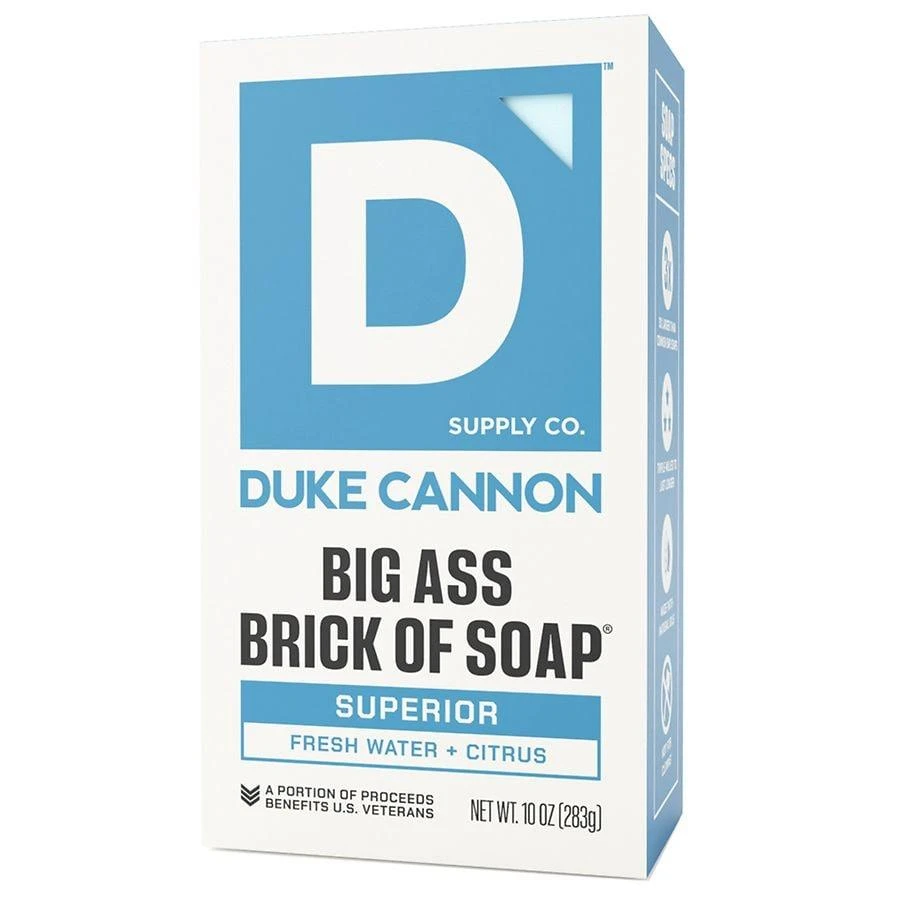 Duke Cannon Big Ass Brick Of Soap Superior - Fresh Water & Citrus 3