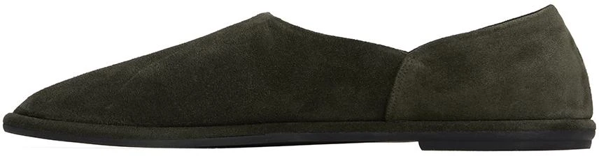 The Row Green Canal Slip-on Loafers 3