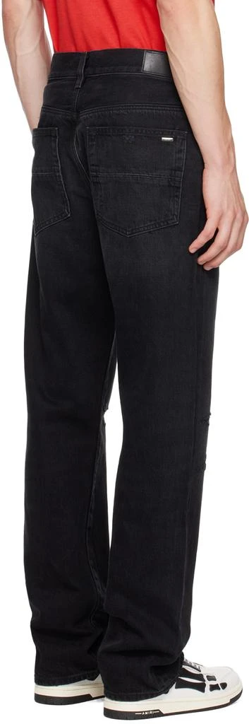 AMIRI Black Bandana Repair Jeans 3