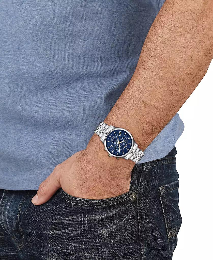 ENSOWA♡.* Salvatore Ferragamo Men's Swiss Chronograph Duo Stainless