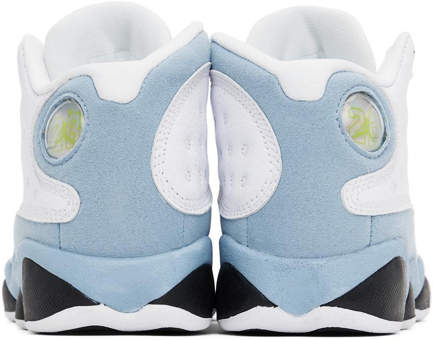 Nike Jordan Kids White Jordan 13 Retro Little Kids Sneakers