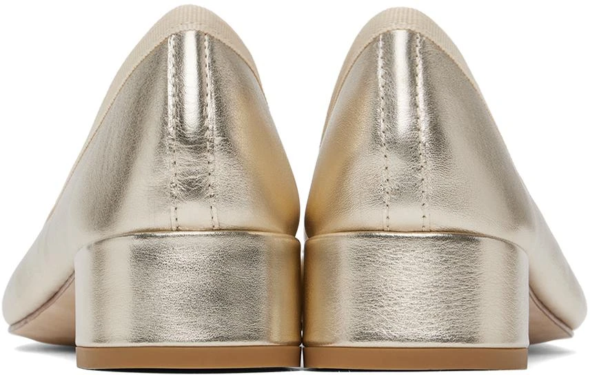 Repetto Gold Camille Heels 2