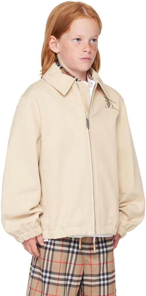 Burberry Kids Beige Harrington Jacket 2