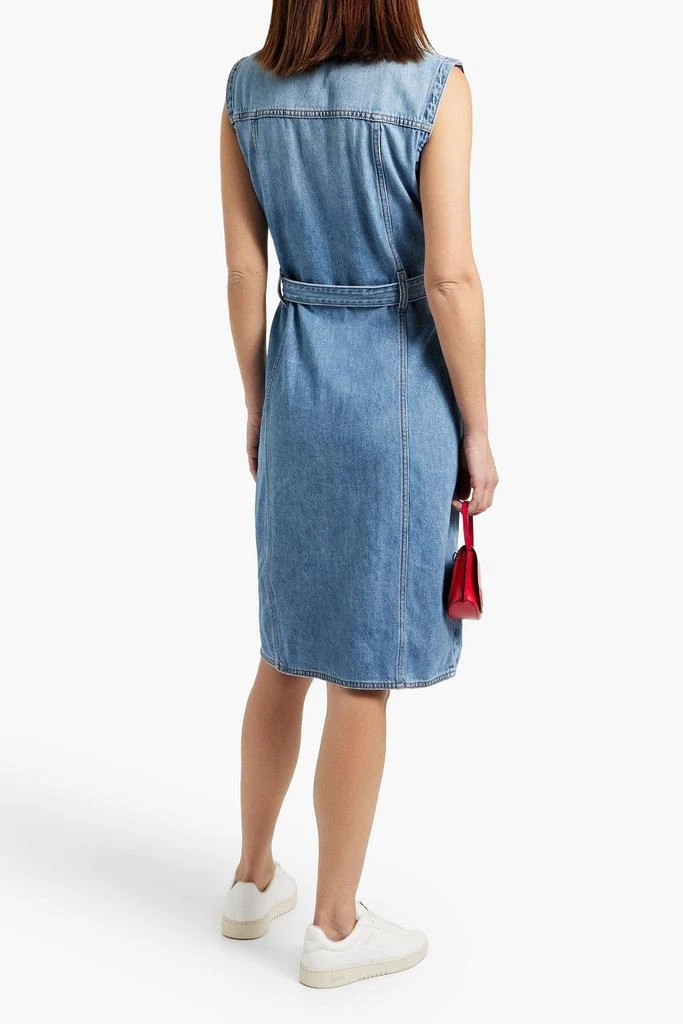 Adeline belted denim dress  On Sale Now with Up to 70% Off | Discover  Exclusive Deals & Savings at BeyondStyle  Authentic Alex Mill denim dresses |denim|women|clothing|dresses|knee length dresses with Limited-Time  Discounts,