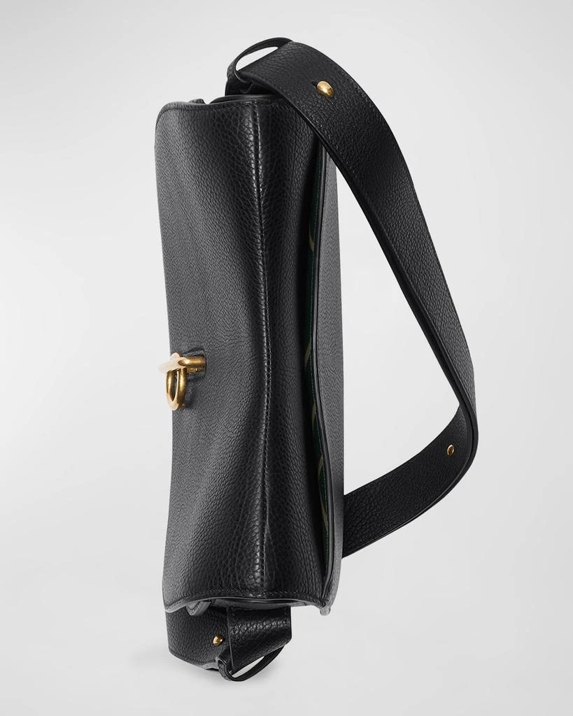 Burberry Rocking Horse Leather Saddle Shoulder Bag 3