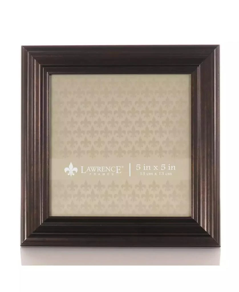 Lawrence Frames Sutter Burnished Picture Frame, 5" x 5" 1