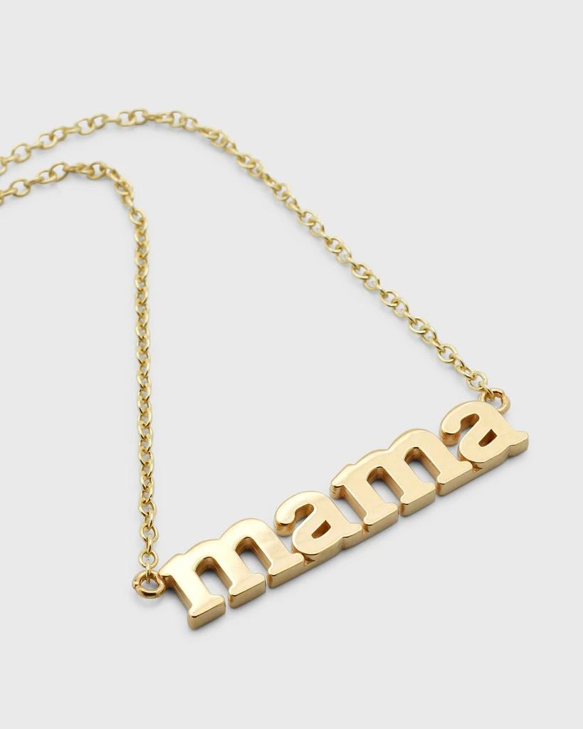 Jennifer Meyer 18k Mama Pendant Necklace 3