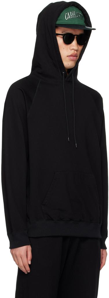 Nanamica Black Paneled Hoodie
