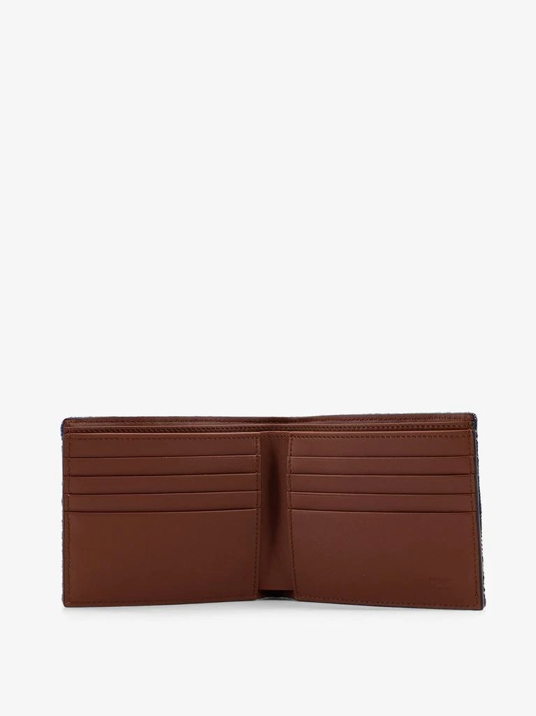 Fendi Denim-effect FF Jacquard bi-fold wallet 3