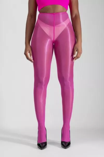 LECHERY® LECHERY® Shiny 40 Denier Semi-Opaque Tights 3