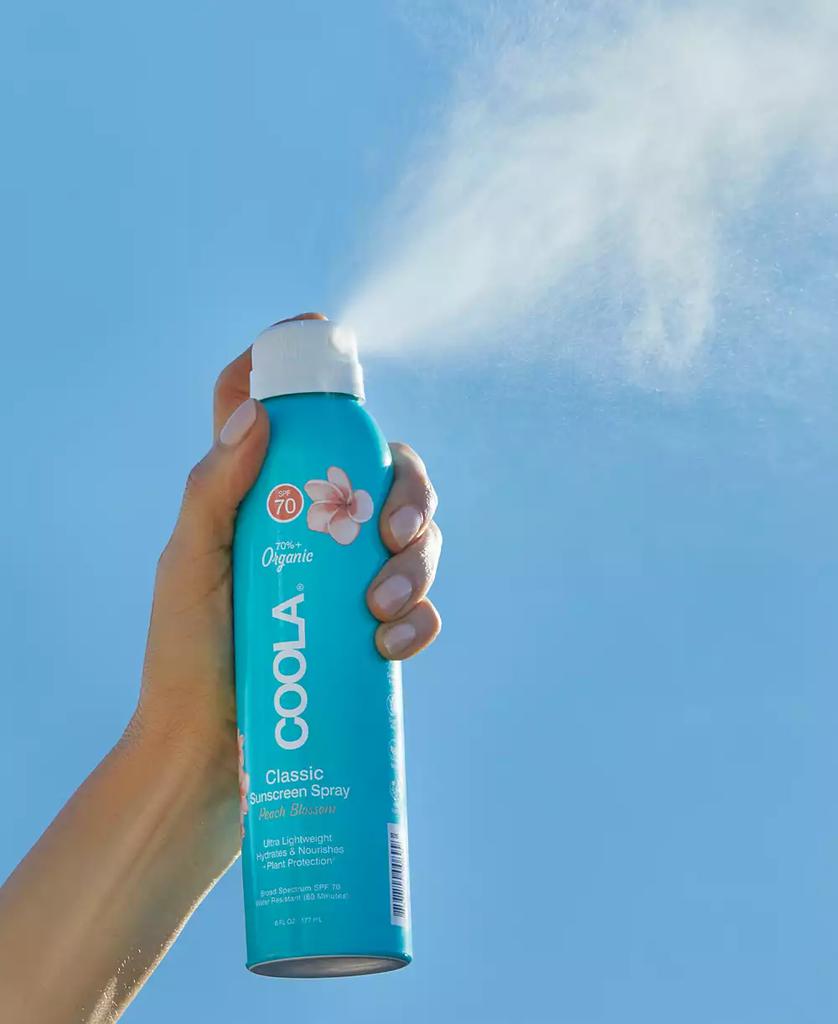 Coola Classic Body Sunscreen Spray SPF 70 - Peach Blossom, 6 oz.