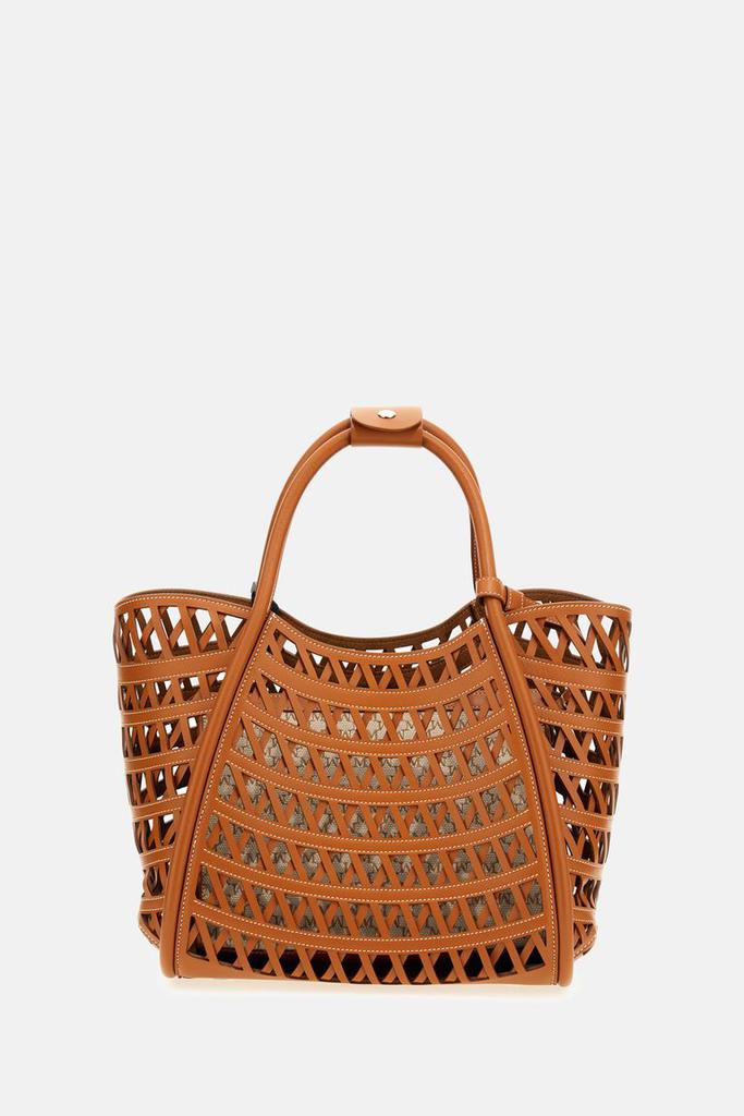 トートバッグ Max Mara HOLDALLSTRING - Natural Leather Satchel Max Mara Leather Satchel Top-Handle Bag - Tote Bags
