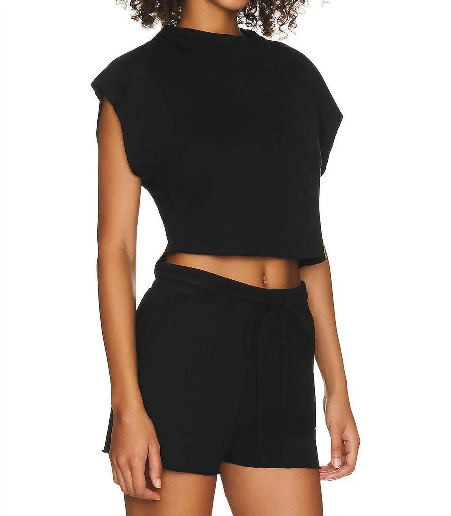 Lanston Lanston - Crop Turtleneck Tank 2