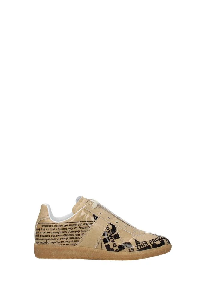 Maison Margiela Sneakers Fabric Beige 1