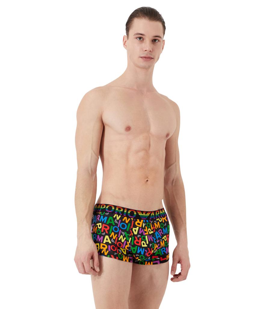 Emporio Armani Rainbow Logo 2-Pack Trunks