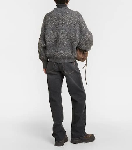 Brunello Cucinelli Wool, cashmere, and silk cardigan 3