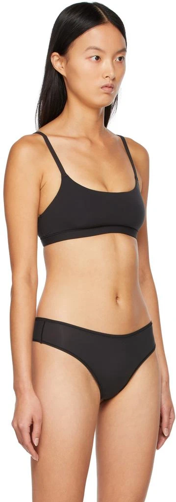 SKIMS Black Fits Everybody Scoop Neck Bra 2