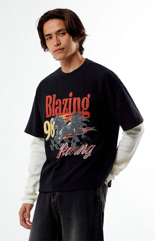 Saddle 2fer Thermal Long Sleeve T-Shirt – On Sale Now with Up to