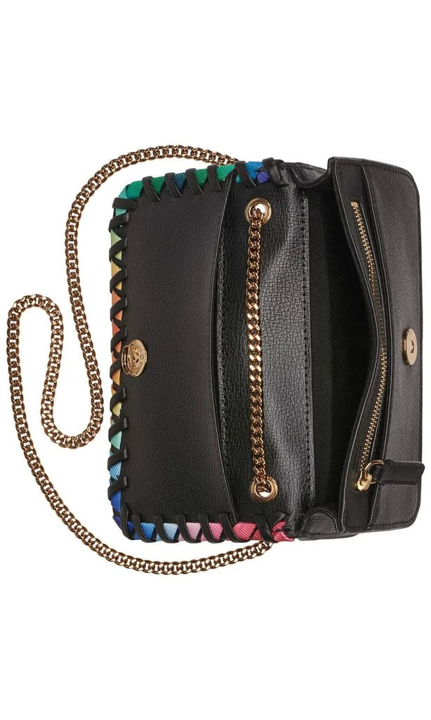 Karl Lagerfeld Paris KOSETTE RAINBOW STITCH SHOULDER BAG 4