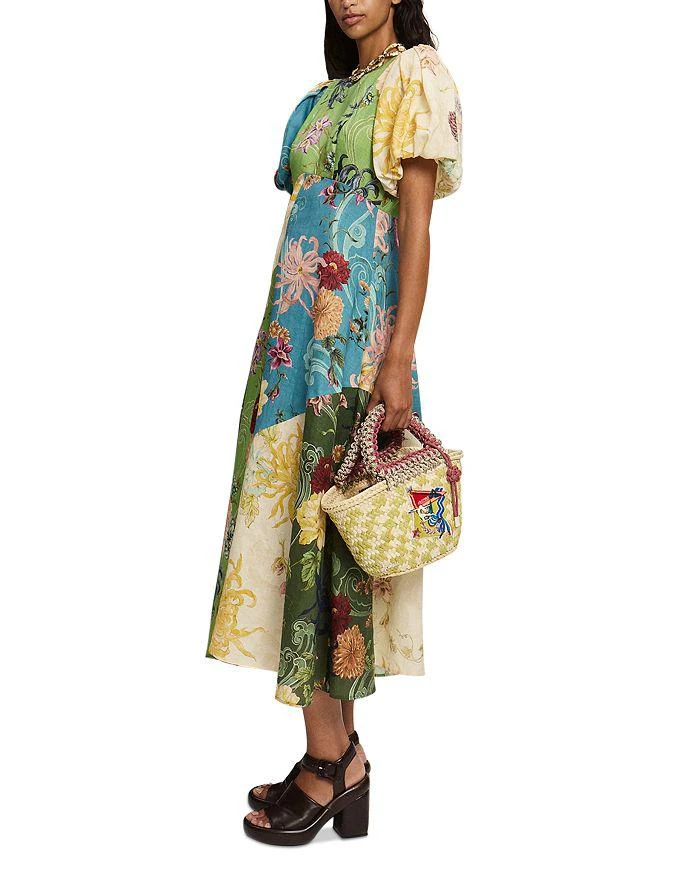 ALÉMAIS Avery Spliced Midi Dress 4