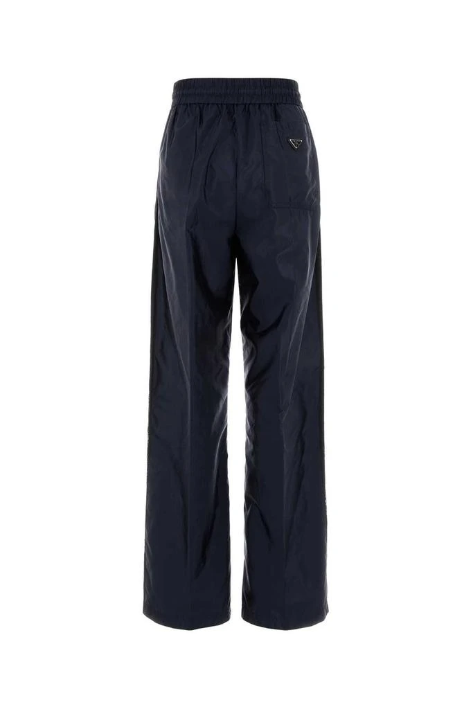 Prada Prada Logo Plaque Drawstring Trousers 2