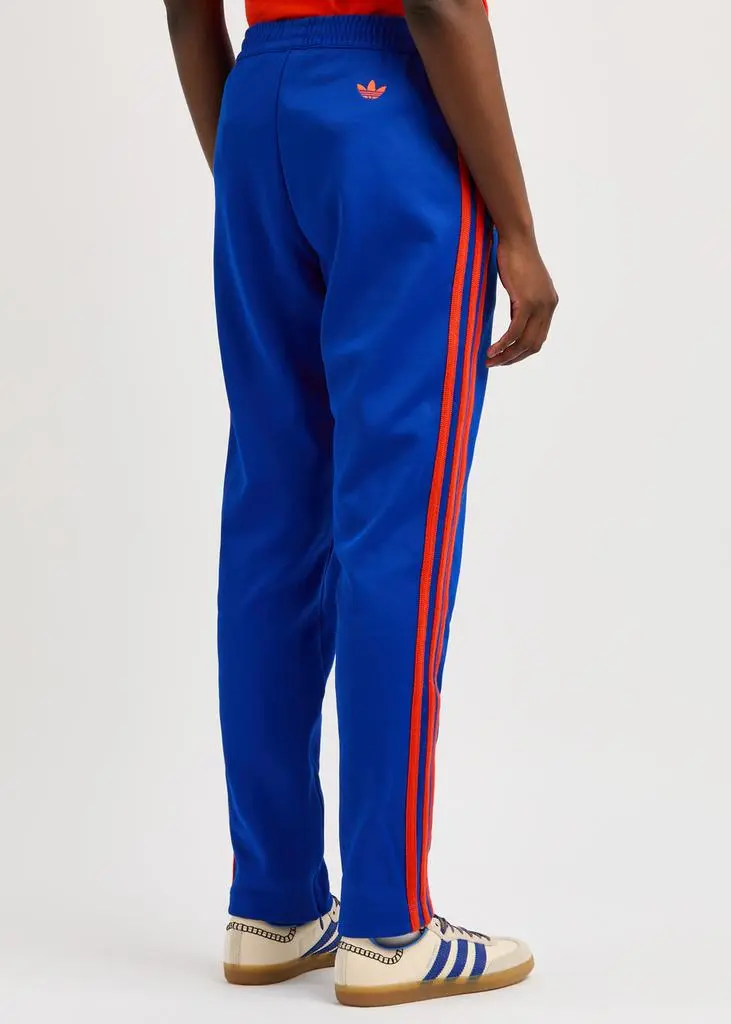 Adidas Stirrup striped jersey track pants   3