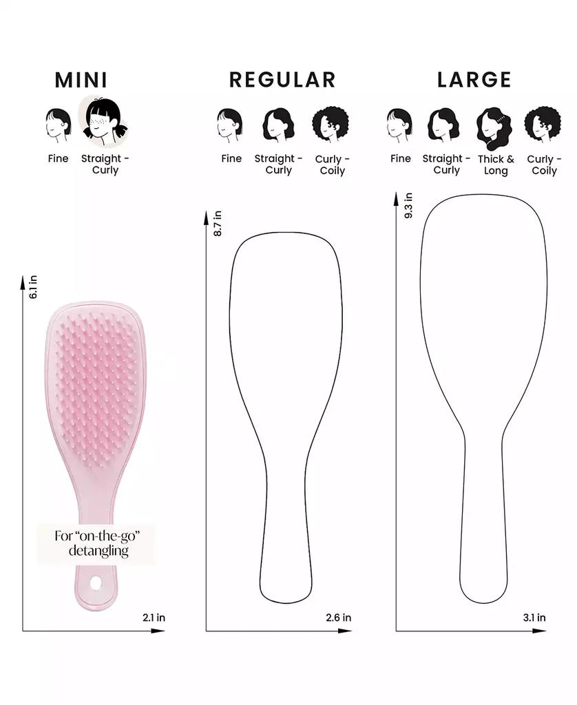 Tangle Teezer Mini Ultimate Detangler Hairbrush 4