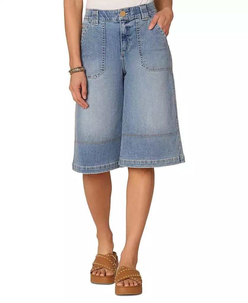 Democracy Women's "Ab"solution High-Rise Denim Bermuda Shorts 1