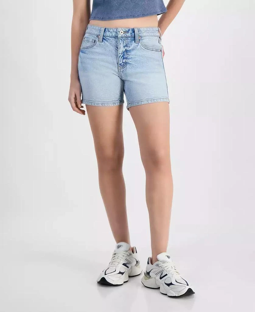 Celebrity Pink Juniors' Mid-Rise Basic Shorts 6
