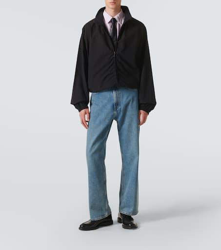 Acne Studios Logo cotton poplin jacket