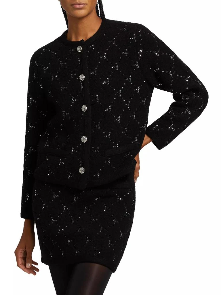 Kobi Halperin Rue Embellished Crewneck Cardigan 3