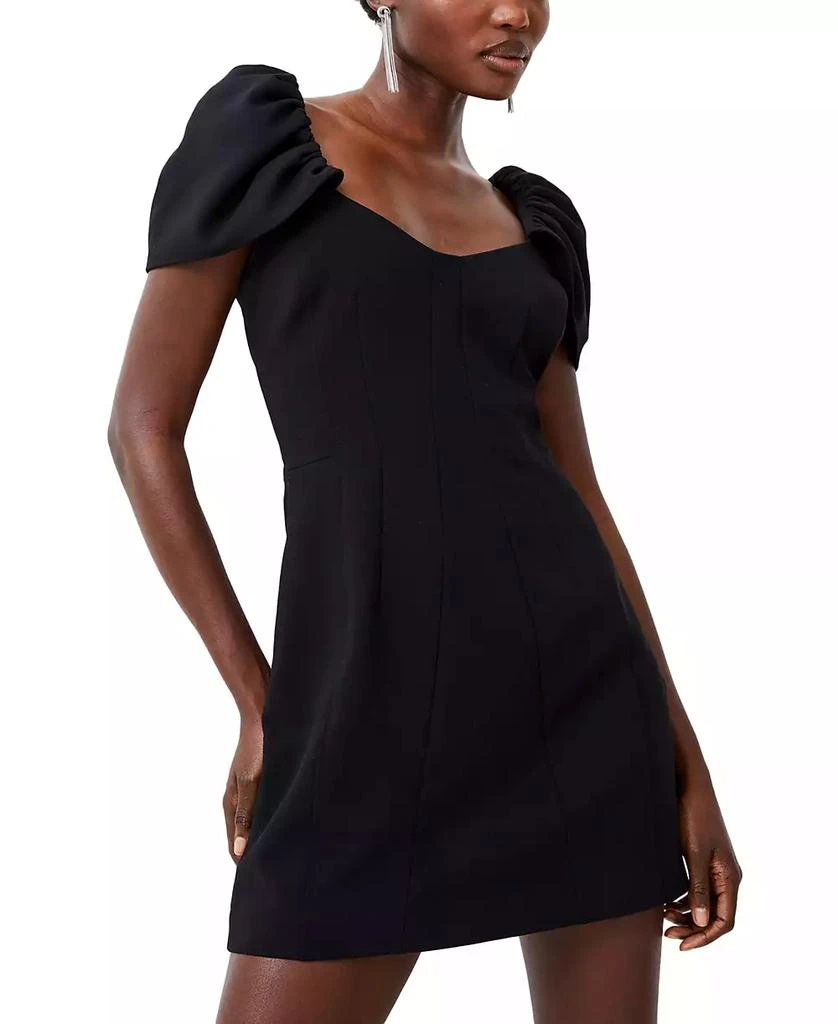 French Connection Women's Whisper Gathered-Sleeve Dress 1
