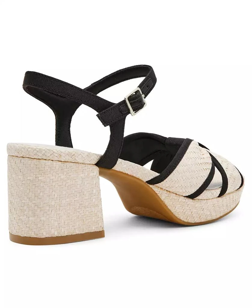 Anne Klein Women's Pileni Platform Block Heel Dress Sandals 7
