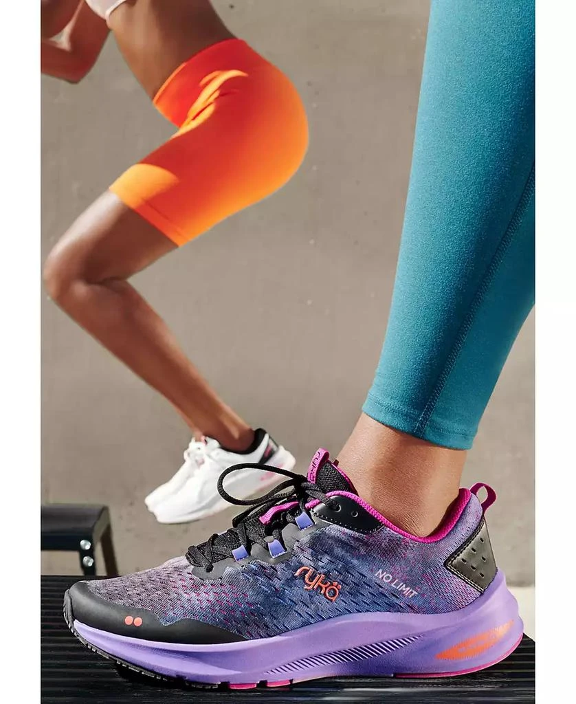 Ryka Women's No Limit Lace Up Cross Training Sneakers 6