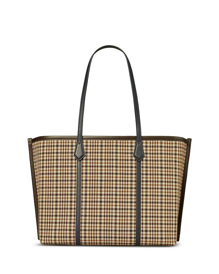 Tory Burch Perry Plaid Triple Compartment Tote 4