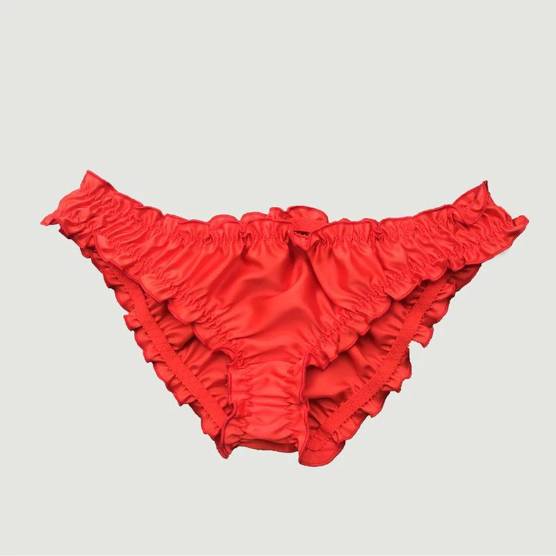 La chatte de Françoise Red satin panties Red LA CHATTE DE FRANÇOISE 1