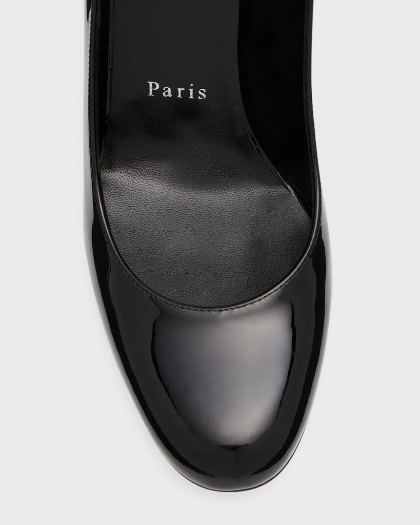 Christian Louboutin Miss Sab Patent Red Sole Pumps 5