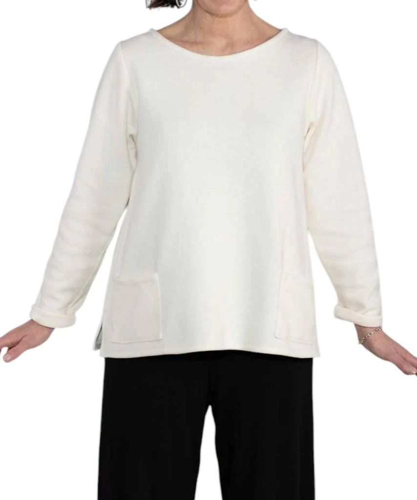 Fat Hat Clothing Co. Two Pocket Tee In Cream 1