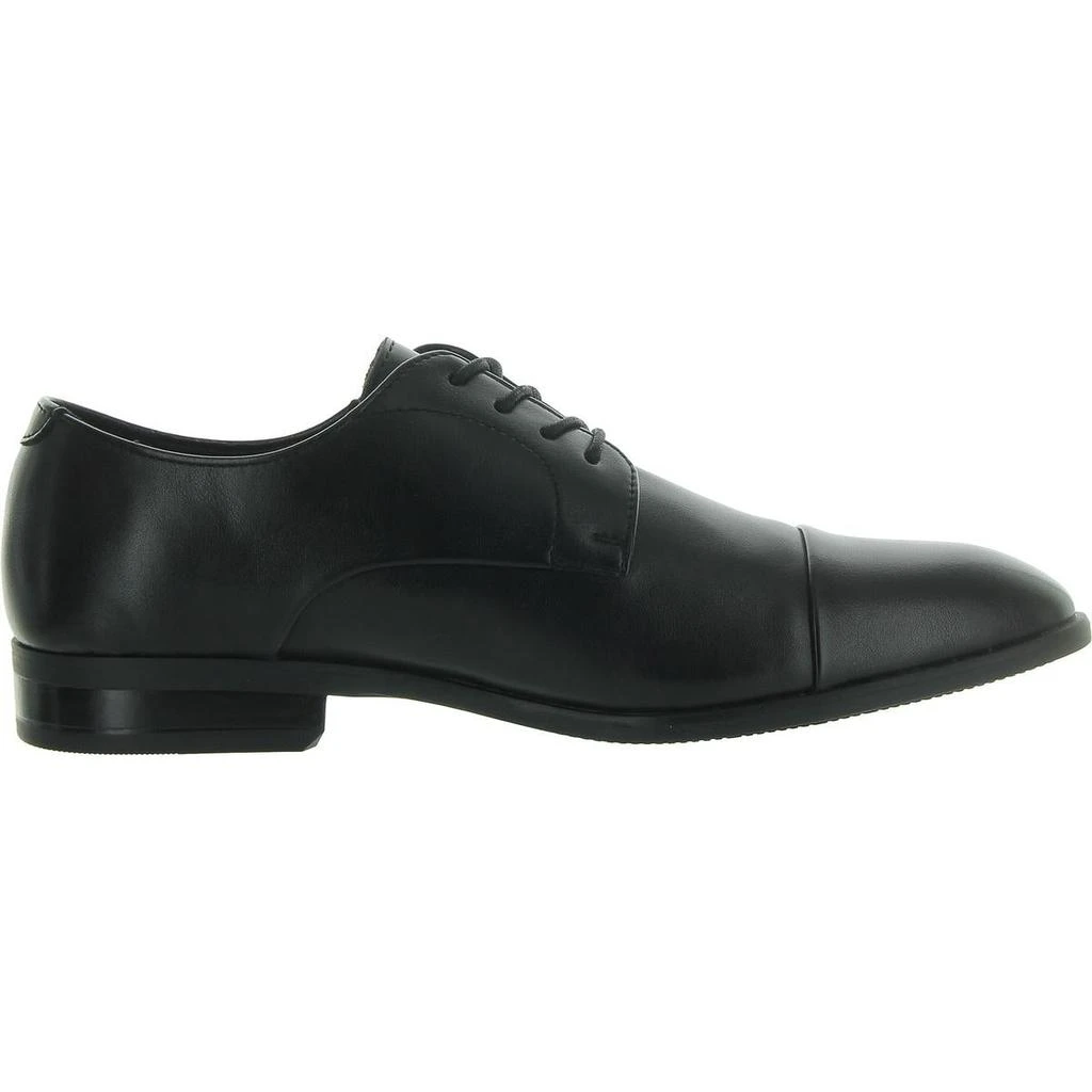 Alfani Quinn Mens Faux Leather Lace Up Oxfords 2
