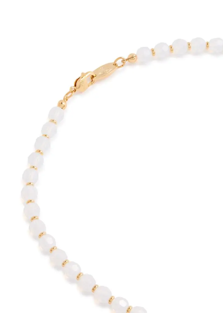 Vivienne Westwood Messaline orb beaded necklace 4